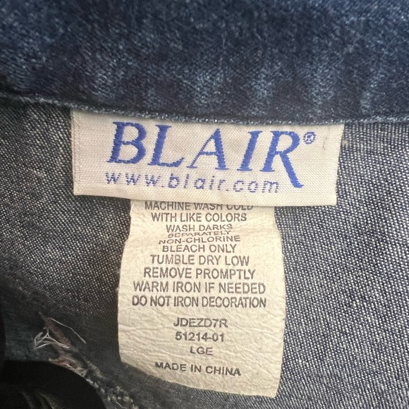 **SOLD** VINTAGE 80's/90's denim chore coat - Picture 5 of 5